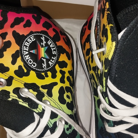 Converse Chuck Taylor All Star Lift Double Stack Platform High 'Pride 2025 - Picture 5 of 11